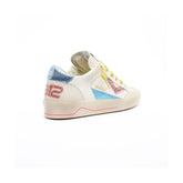 4B12 Sneakers Kyle-D109 Bianco/Multicolor